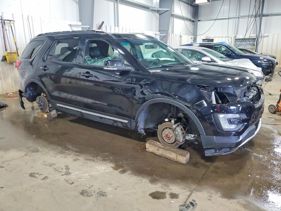 2016 Ford Explorer VIN 1FM5K8D88GGC58729 COPART salvage auction — FRONT END, Mn - Cert Of Title-Prior Salvage, sold $1,900 on 2026-07-09 (photo 4)