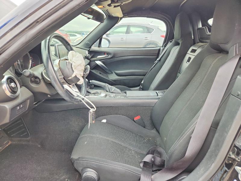 2020 Fiat 124 spider VIN JC1NFAEK8L0145289 COPART salvage auction — FRONT END, Tx - Salvage Vehicle Title, sold $1,000 on 2026-07-23 (photo 7)