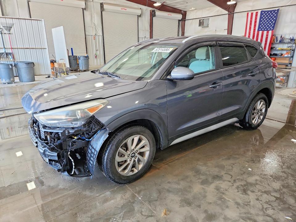 2018 Hyundai Tucson VIN KM8J3CA49JU615098 COPART salvage auction — FRONT END, IL - SALVAGE CERTIFICATE, sold $2,550 on 2026-07-06 (photo 1)