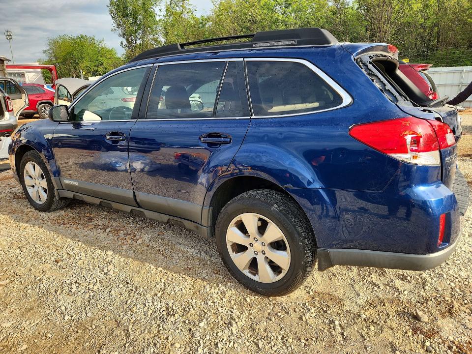 2010 Subaru Outback VIN 4S4BRBGC0A3372623 COPART salvage auction — HAIL, Mo - Salvage Certificate Of Title, sold $70 on 2026-07-28 (photo 2)
