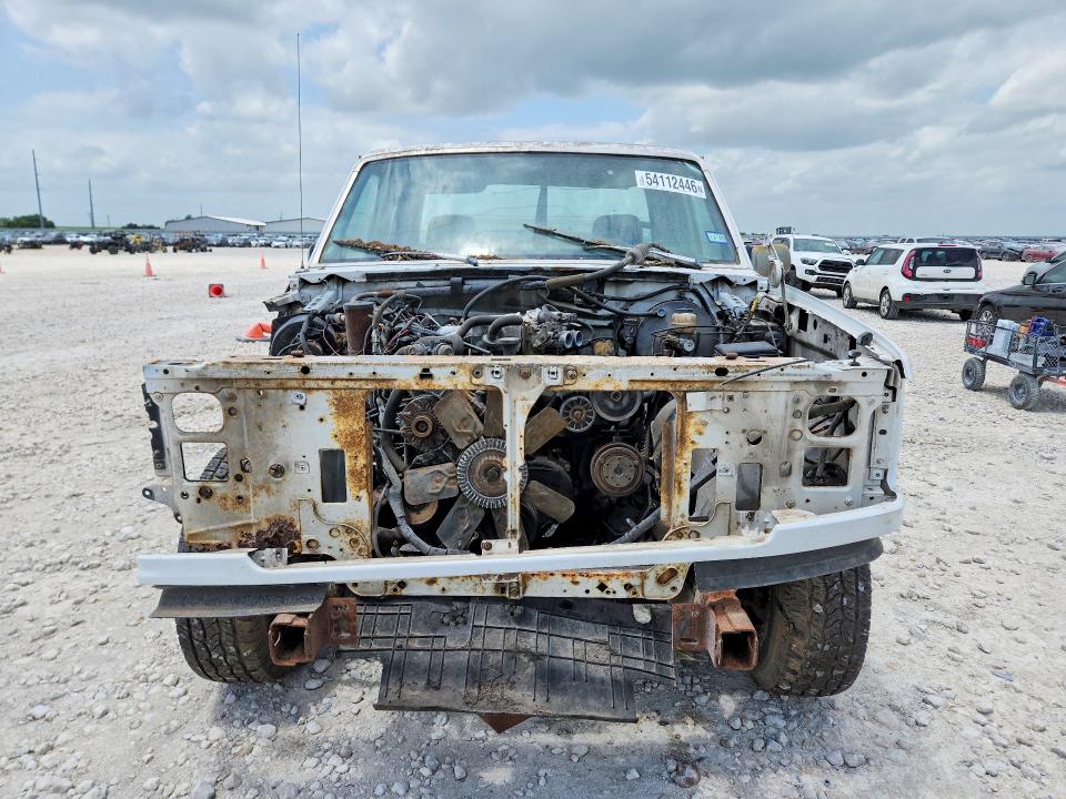 1993 Ford F-150 lightning VIN 1FTEX15YXPKA61926 COPART salvage auction — FRONT END, Tx - Certificate Of Title, sold $100 on 2026-07-09 (photo 5)
