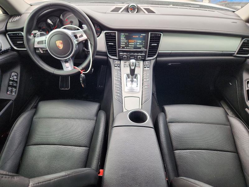 2014 Porsche Panamera VIN WP0AB2A70EL056354 COPART salvage auction — FRONT END, TX - SALVAGE VEHICLE TITLE, sold $6,300 on 2026-07-09 (photo 8)