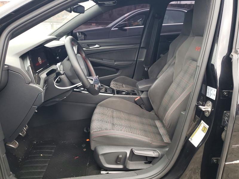 2024 Volkswagen Gti VIN WVWHA7CD9RW123717 COPART salvage auction — FRONT END, Ca - Salvage Certificate, sold $7,600 on 2026-07-08 (photo 7)