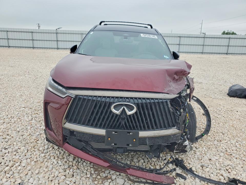 2026 Infiniti VIN 5N1AL1HU8TC342688 COPART salvage auction — FRONT END, Tx - Salvage Vehicle Title, sold $15,200 on 2026-07-02 (photo 5)