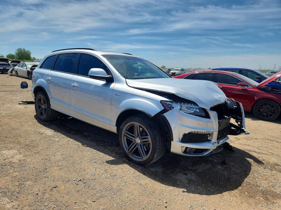2015 Audi Q7 VIN WA1DGAFE5FD003459 COPART salvage auction — FRONT END, Il - Salvage Certificate, sold $1,750 on 2026-07-28 (photo 4)