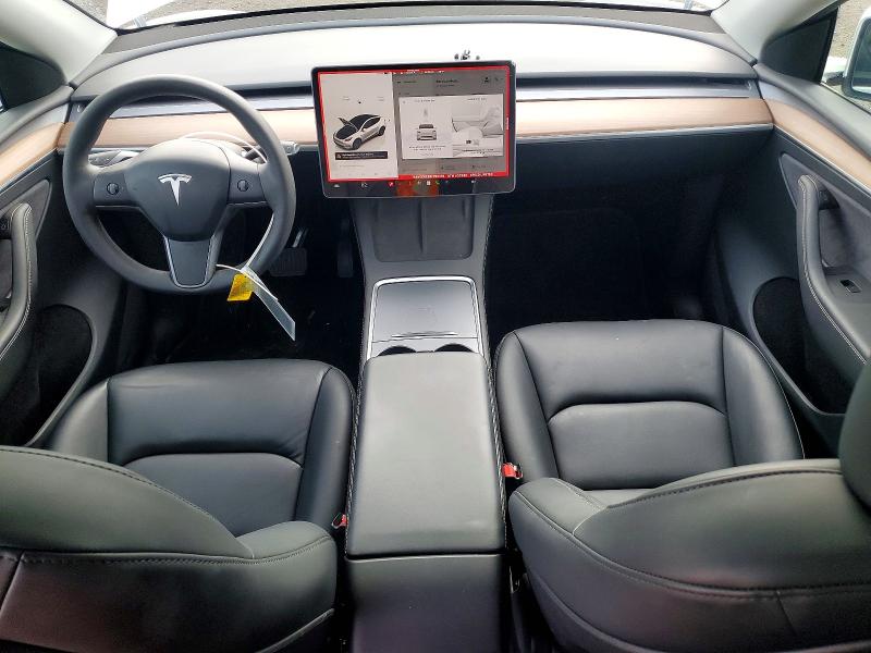 2025 Tesla Model y VIN 7SAYGDEE5SF290334 COPART salvage auction — FRONT END, Nj - Cert Of Title-Salvage, sold $14,200 on 2026-07-22 (photo 8)