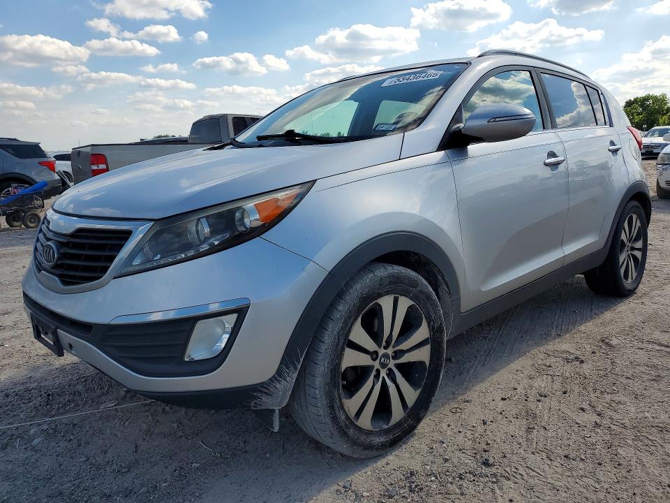 2012 Kia Sportage VIN KNDPC3A2XC7268511 COPART salvage auction — MINOR DENT/SCRATCHES, Tx - Certificate Of Title, sold $350 on 2026-07-24 (photo 1)