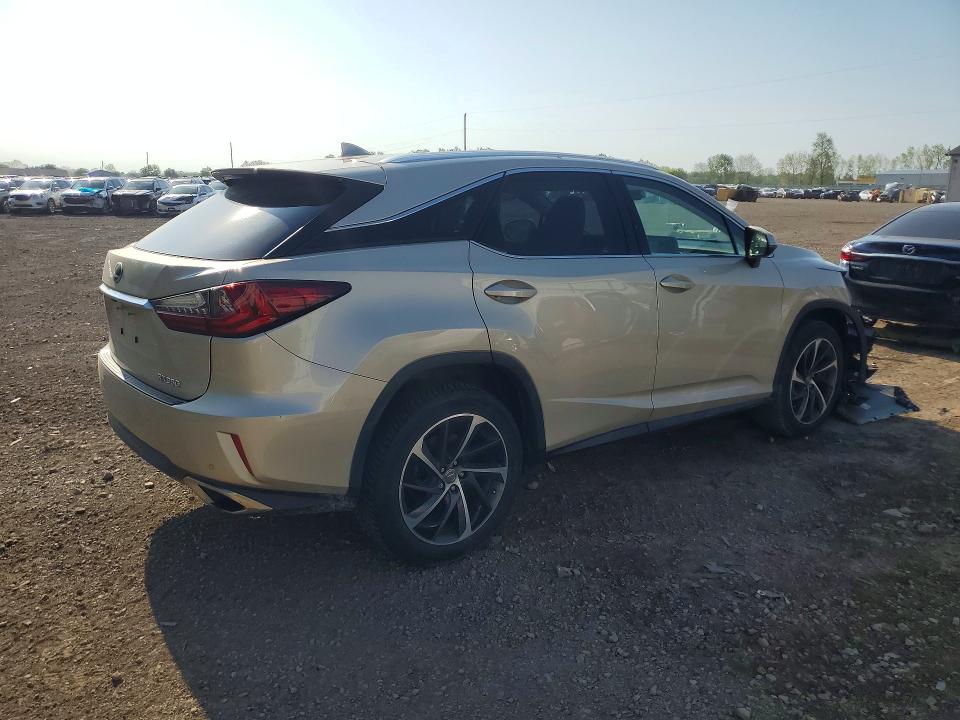 2017 Lexus Rx VIN 2T2BZMCA4HC110377 COPART salvage auction — FRONT END, Mi - Certificate Of Title, sold $7,200 on 2026-07-29 (photo 3)