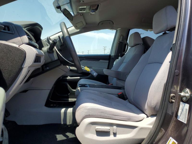 2019 Honda Odyssey VIN 5FNRL6H29KB045496 COPART salvage auction — REAR END, Ca - Salvage Certificate, sold $6,600 on 2026-07-02 (photo 7)