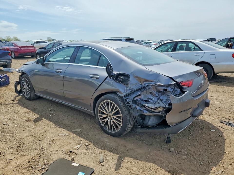 2020 Mercedes-benz Cla-klasse VIN WDD5J4HB8LN061688 COPART salvage auction — REAR END, Il - Salvage Certificate, sold $5,400 on 2026-07-09 (photo 2)