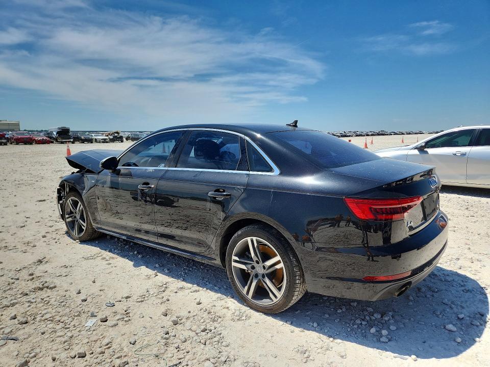 2017 Audi A4 VIN WAUENAF42HN003291 COPART salvage auction — FRONT END, TX - SALVAGE VEHICLE TITLE, sold $2,700 on 2026-07-16 (photo 2)