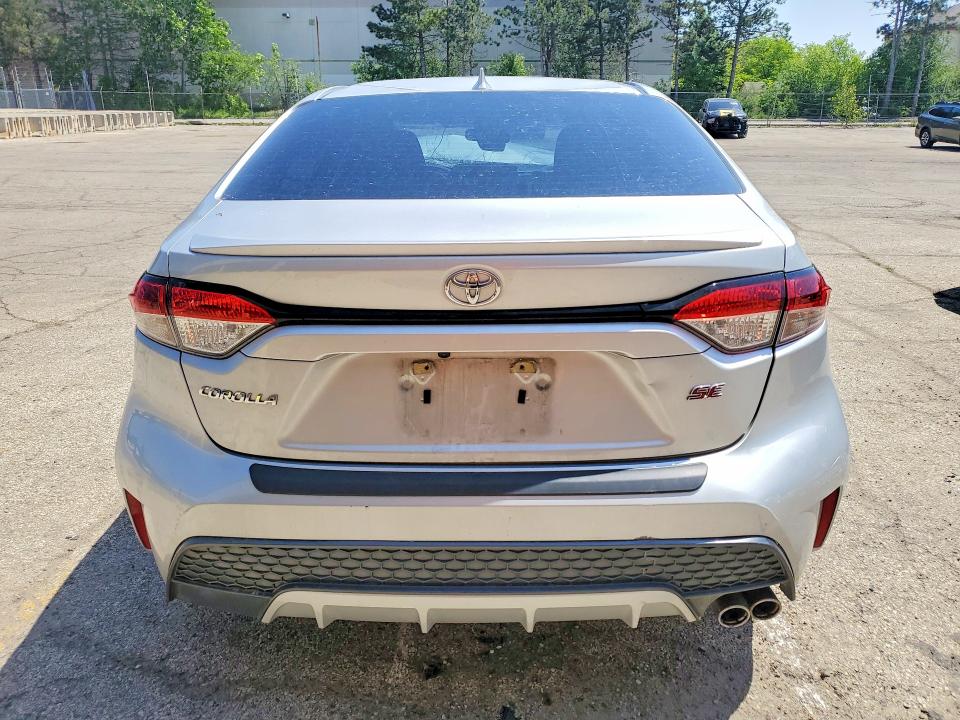 2022 Toyota Corolla VIN 5YFS4MCE6NP132981 COPART salvage auction — FRONT END, Il - Junking Cert Of A Vehicle, sold $700 on 2026-07-09 (photo 6)