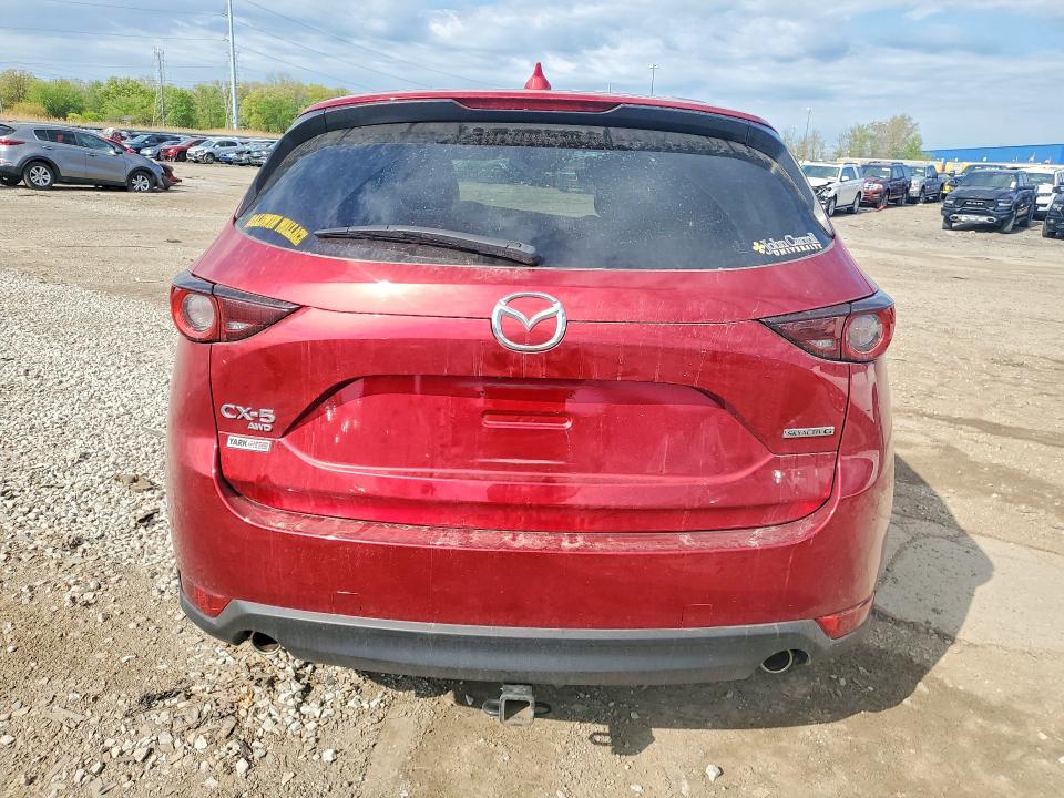 2020 Mazda Cx-5 VIN JM3KFBCM7L0845764 COPART salvage auction — FRONT END, Oh - Cert Of Title-Salvage, sold $2,000 on 2026-07-14 (photo 6)