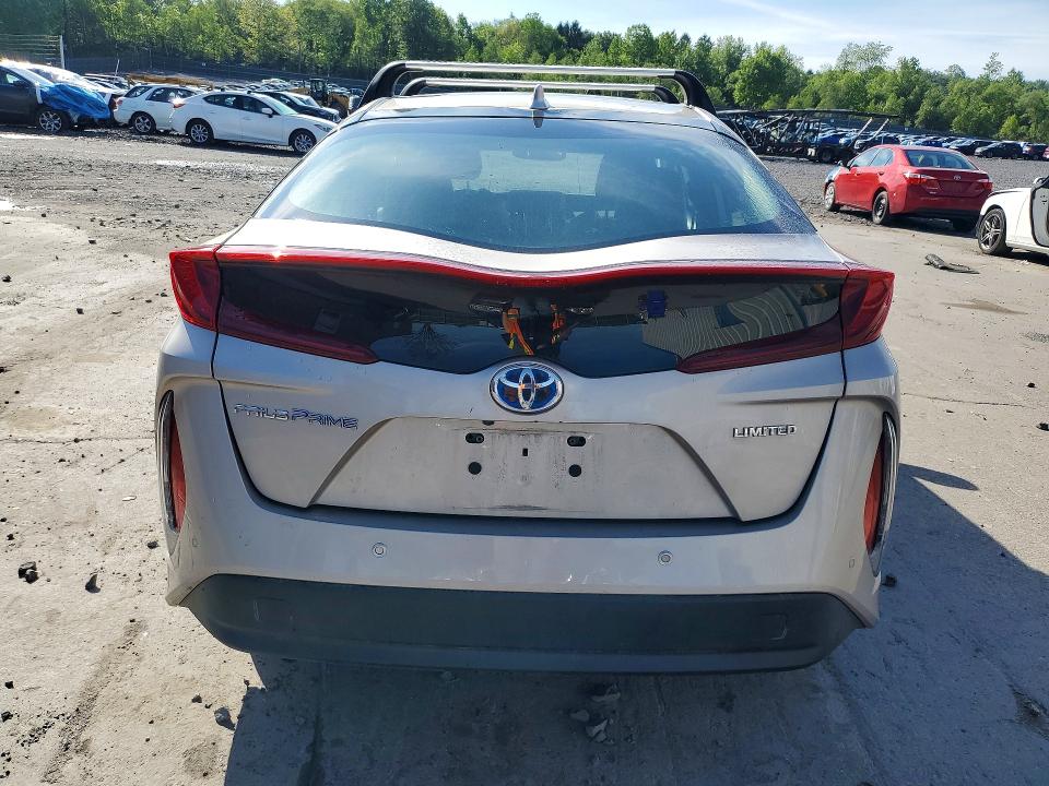 2022 Toyota Prius VIN JTDKAMFP7N3217231 COPART salvage auction — FRONT END, Pa - Certificate Of Salvage, sold $9,500 on 2026-07-08 (photo 6)