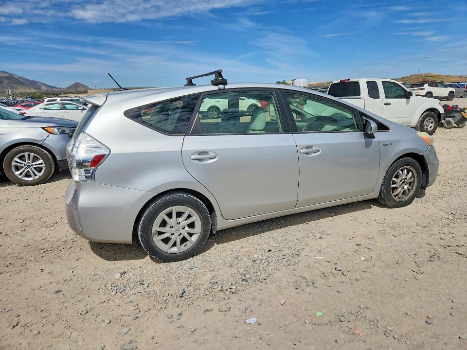 2012 Toyota Prius VIN JTDZN3EU9C3164663 COPART salvage auction — MINOR DENT/SCRATCHES, Ut - Salvage Certificate, sold $1,600 on 2026-07-10 (photo 3)