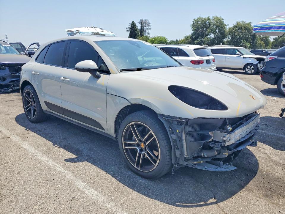 2020 Porsche Macan VIN WP1AB2A54LLB34287 COPART salvage auction — FRONT END, Ca - Salvage Certificate, sold $14,500 on 2026-07-10 (photo 4)
