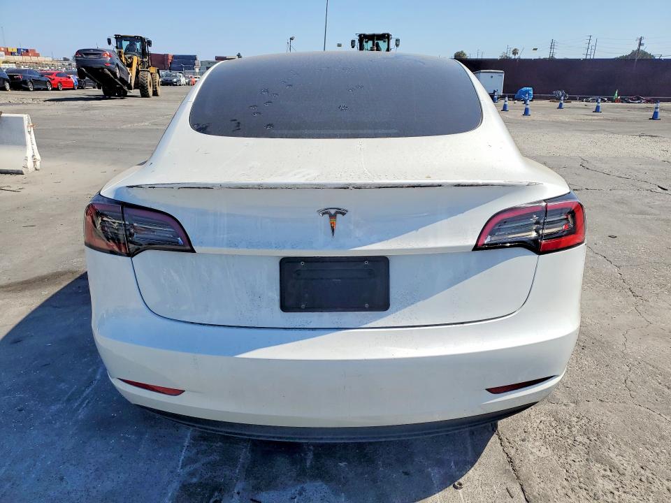 2023 Tesla Model 3 VIN 5YJ3E1EA1PF621250 COPART salvage auction — FRONT END, Ca - Salvage Certificate, sold $7,900 on 2026-07-15 (photo 6)