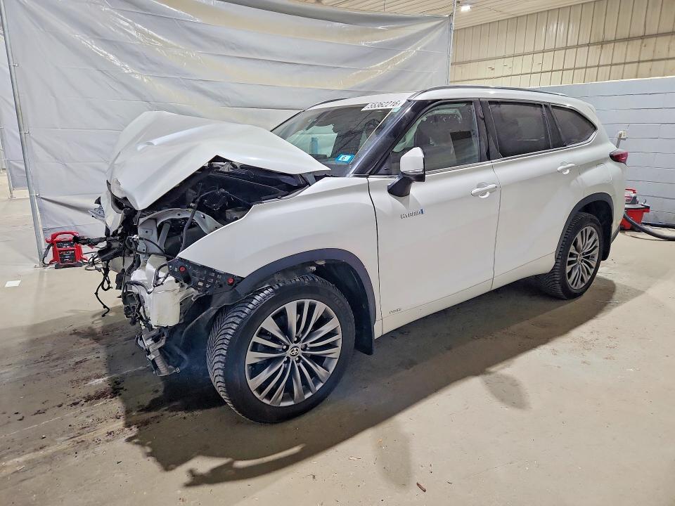 2021 Toyota VIN 5TDEBRCHXMS038716 COPART salvage auction — FRONT END, Nh - Cert Of Title-Salvage, sold $18,500 on 2026-07-14 (photo 1)