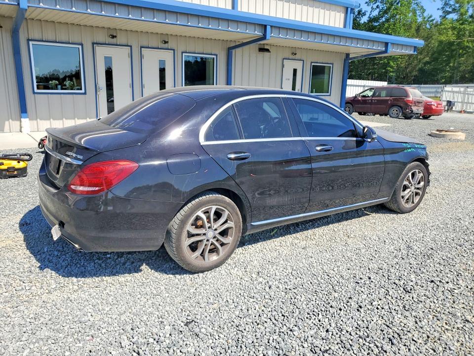 2017 Mercedes-benz C-klasse VIN 55SWF4KB0HU204601 COPART salvage auction — FRONT END, Nc - Salvage Certificate Of Title, sold $4,450 on 2026-07-09 (photo 3)