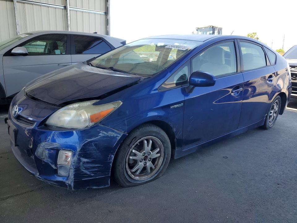 2010 Toyota Prius VIN JTDKN3DU7A1076867 COPART salvage auction — FRONT END, Ca - Salvage Certificate, sold $600 on 2026-07-16 (photo 1)