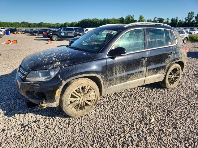 2014 Volkswagen Tiguan VIN WVGAV3AX9EW558660 COPART salvage auction — FRONT END, Nc - Salvage Certificate Of Title, sold $375 on 2026-08-11 (photo 1)