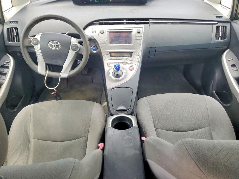 2013 Toyota Prius VIN JTDKN3DU4D5664691 COPART salvage auction — FRONT END, TX - SALVAGE VEHICLE TITLE (P), sold $150 on 2026-07-28 (photo 8)