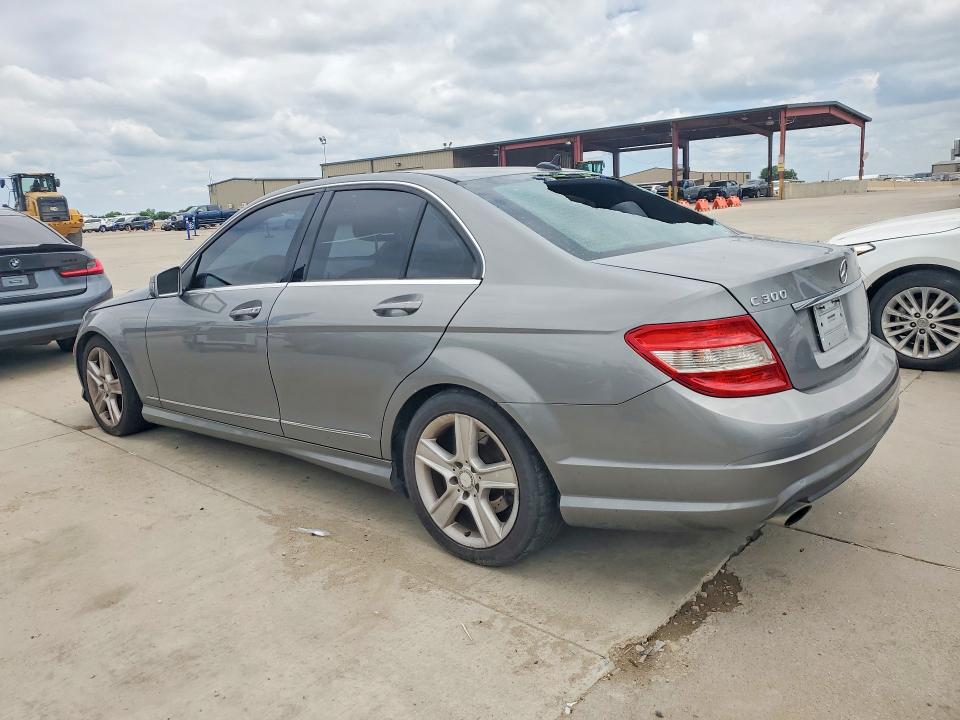2011 Mercedes-benz C class VIN WDDGF8BB6BR170250 COPART salvage auction — HAIL, TX - CERTIFICATE OF TITLE, sold $825 on 2026-07-23 (photo 2)