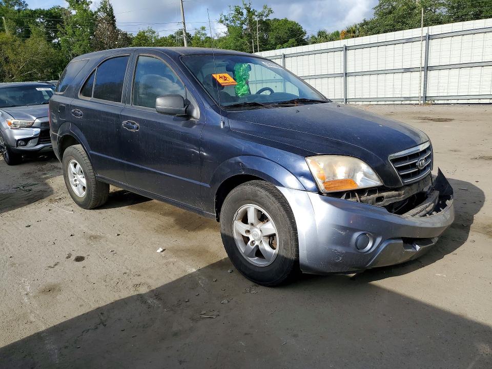 2008 Kia Sorento VIN KNDJD735085800272 COPART salvage auction — FRONT END, GA - CERT OF TITLE-SALVAGE, sold $800 on 2026-07-13 (photo 4)