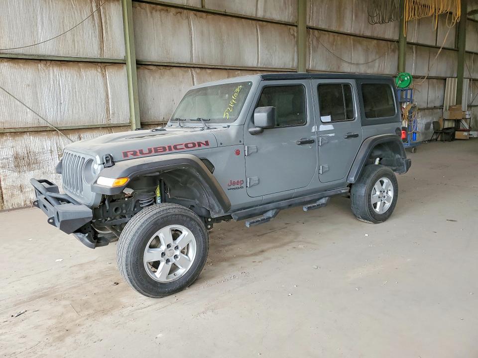 2021 Jeep Wrangler unlimited VIN 1C4HJXFN1MW610083 — COPART salvage auction photo