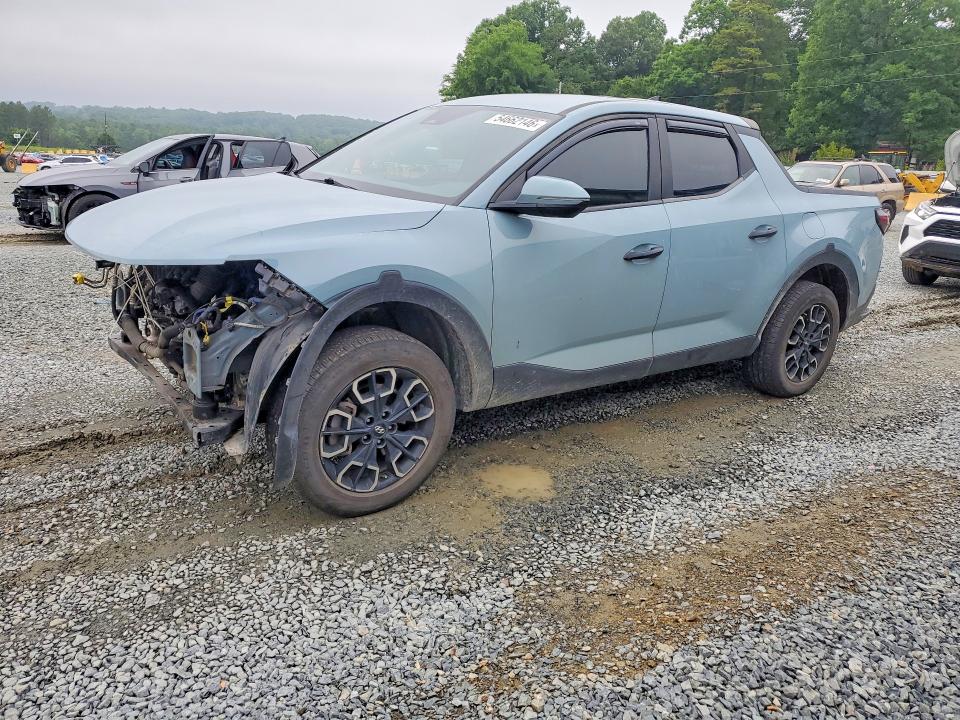 2022 Hyundai Santa cruz VIN 5NTJBDAE4NH026919 COPART salvage auction — FRONT END, Nc - Salvage Certificate Of Title, sold $150 on 2026-07-23 (photo 1)