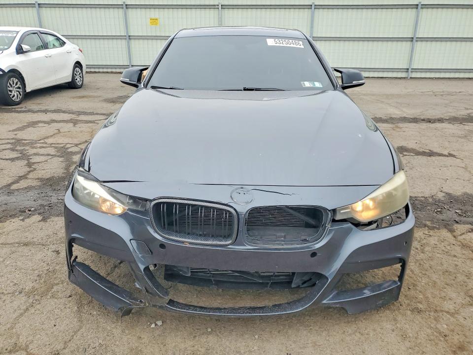 2013 BMW 3er VIN WBA3A5C54DJ460838 COPART salvage auction — REAR END, Pa - Cert Of Salv-R=Reconstructed, sold $400 on 2026-08-04 (photo 5)