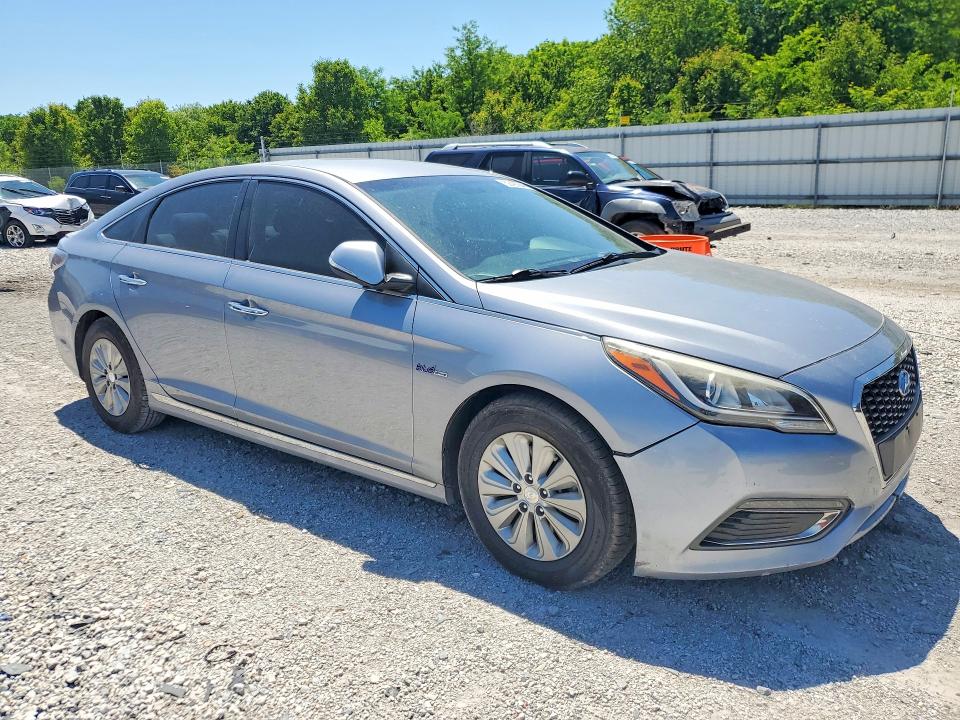 2016 Hyundai Sonata VIN KMHE24L18GA036806 COPART salvage auction — FRONT END, Ar - Cert Of Title-Salvage, sold $2,150 on 2026-07-15 (photo 4)
