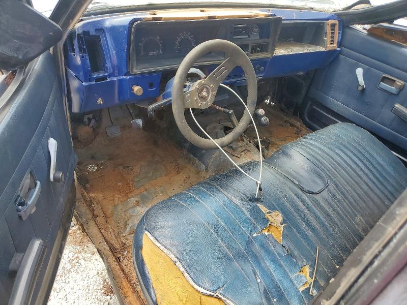 1981 Chevrolet VIN J8ZBR14N0B8256856 COPART salvage auction — ALL OVER, Ga - Salvage Bill Of Sale, sold $425 on 2026-07-22 (photo 8)