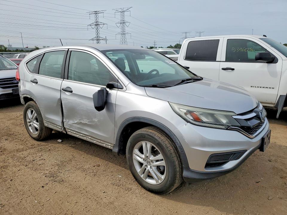 2015 Honda Cr-v VIN 3CZRM3H39FG708337 COPART salvage auction — REAR END, Il - Salvage Certificate, sold $2,750 on 2026-07-09 (photo 4)