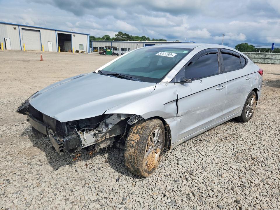2018 Hyundai Elantra VIN KMHD84LFXJU449533 COPART salvage auction — FRONT END, Ar - Cert Of Title-Salvage, sold $1,650 on 2026-07-13 (photo 1)