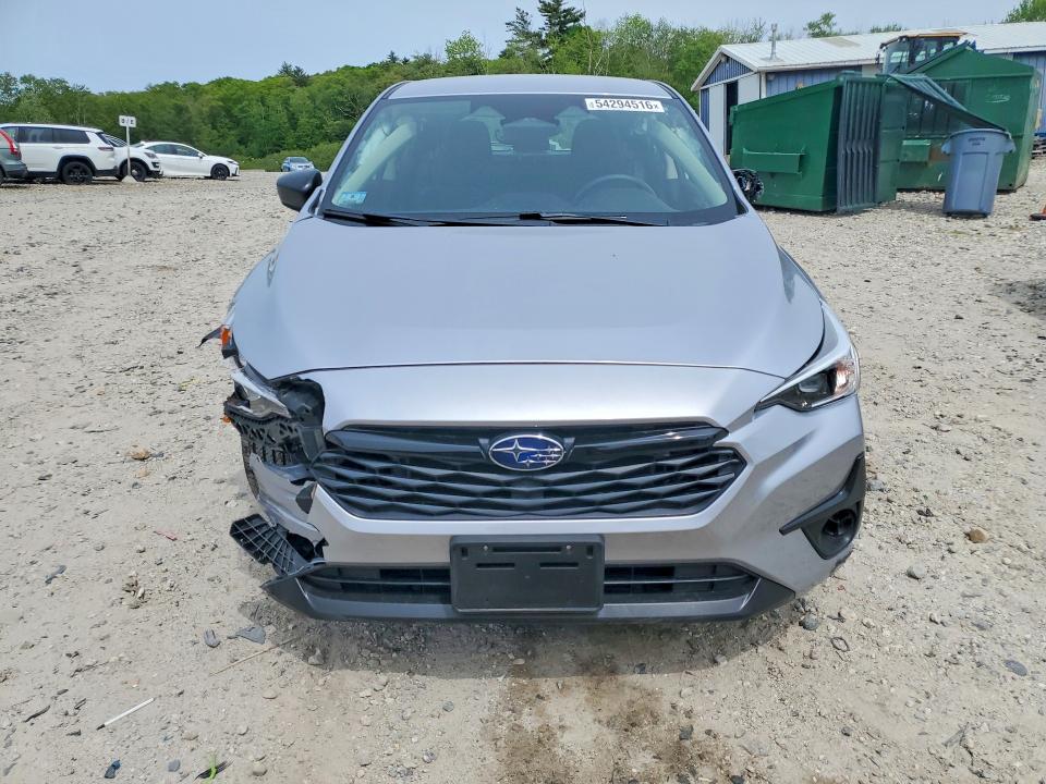 2024 Subaru Impreza VIN JF1GUABC3R8861905 COPART salvage auction — FRONT END, Ma - Cert Of Title-Salvage, sold $3,550 on 2026-07-08 (photo 5)