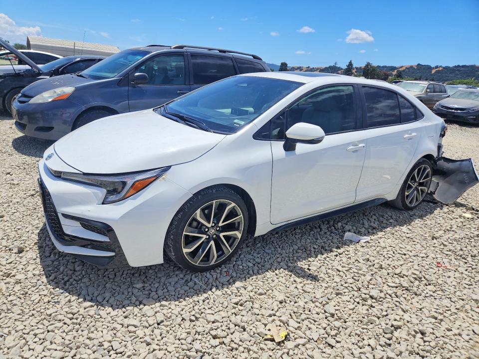 2023 Toyota Corolla VIN JTDP4MCE4PJ101659 COPART salvage auction — REAR END, CA - SALVAGE CERTIFICATE, sold $225 on 2026-07-28 (photo 1)