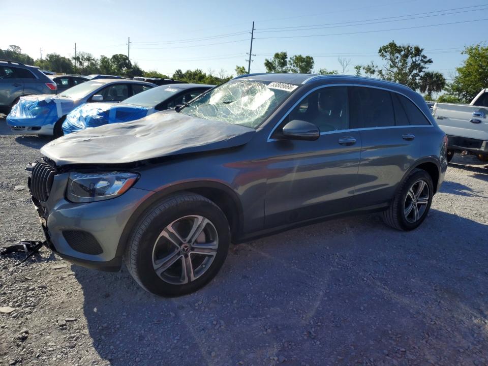 2019 Mercedes-benz Glc VIN WDC0G4JB0K1005094 COPART salvage auction — FRONT END, Fl - Cert Of Title Slvg Rebuildable, sold $3,900 on 2026-07-10 (photo 1)