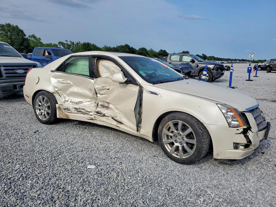 2008 Cadillac Cts VIN 1G6DV57V680193724 COPART salvage auction — SIDE, Tx - Salvage Vehicle Title, sold $100 on 2026-07-27 (photo 4)