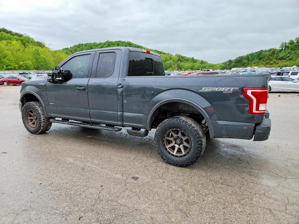 2017 Ford F-150 VIN 1FTFX1EGXHKC00076 COPART salvage auction — REAR END, Wv - Certificate Of Title (P), sold $7,700 on 2026-07-02 (photo 2)
