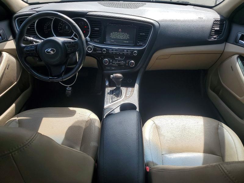 2014 Kia Optima VIN 5XXGN4A74EG305994 COPART salvage auction — FRONT END, Or - Salvage Title Certificate, sold $850 on 2026-07-27 (photo 8)