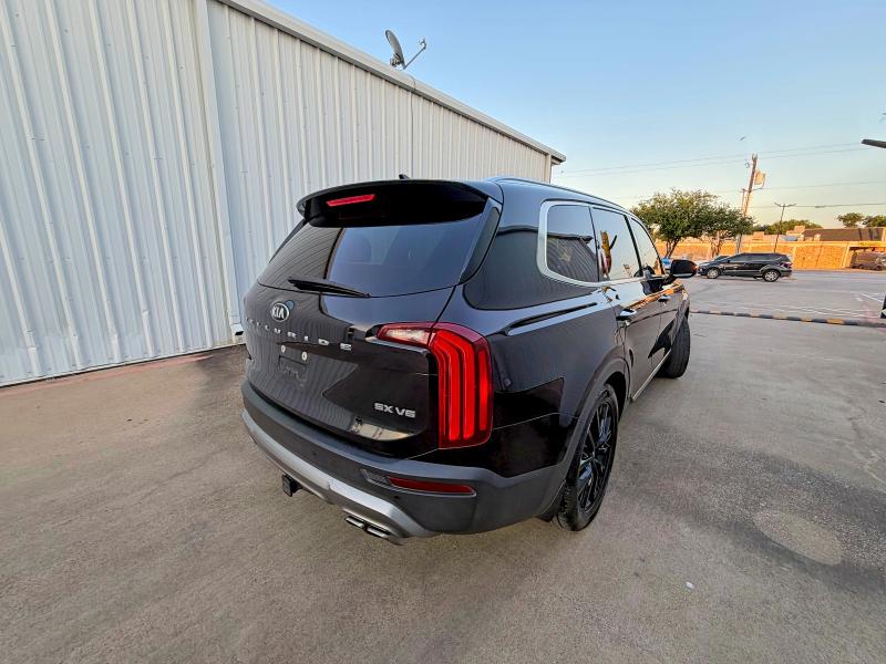 2020 Kia Telluride VIN 5XYP54HC5LG041065 COPART salvage auction — MINOR DENT/SCRATCHES, Tx - Certificate Of Title (P), sold $9,100 on 2026-07-30 (photo 4)