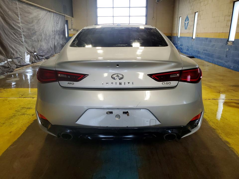 2018 Infiniti Q60 VIN JN1EV7EK3JM341710 COPART salvage auction — MECHANICAL, Fl - Certificate Of Title, sold $4,250 on 2026-07-07 (photo 6)