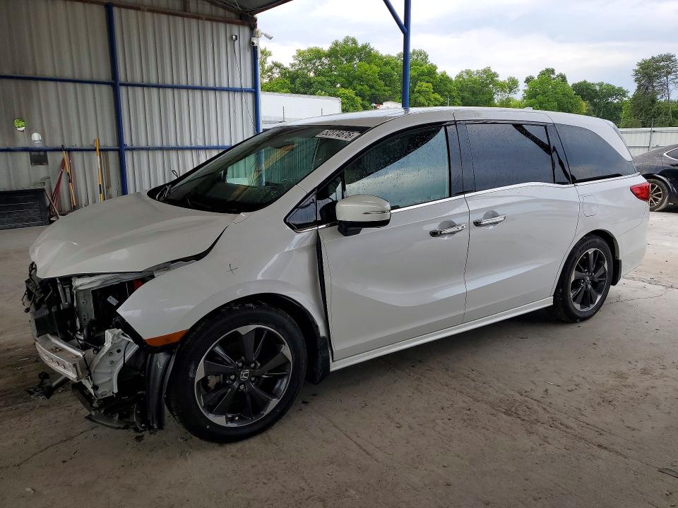 2024 Honda Odyssey VIN 5FNRL6H96RB000653 COPART salvage auction — FRONT END, Ga - Cert Of Title-Salvage, sold $15,700 on 2026-07-30 (photo 1)