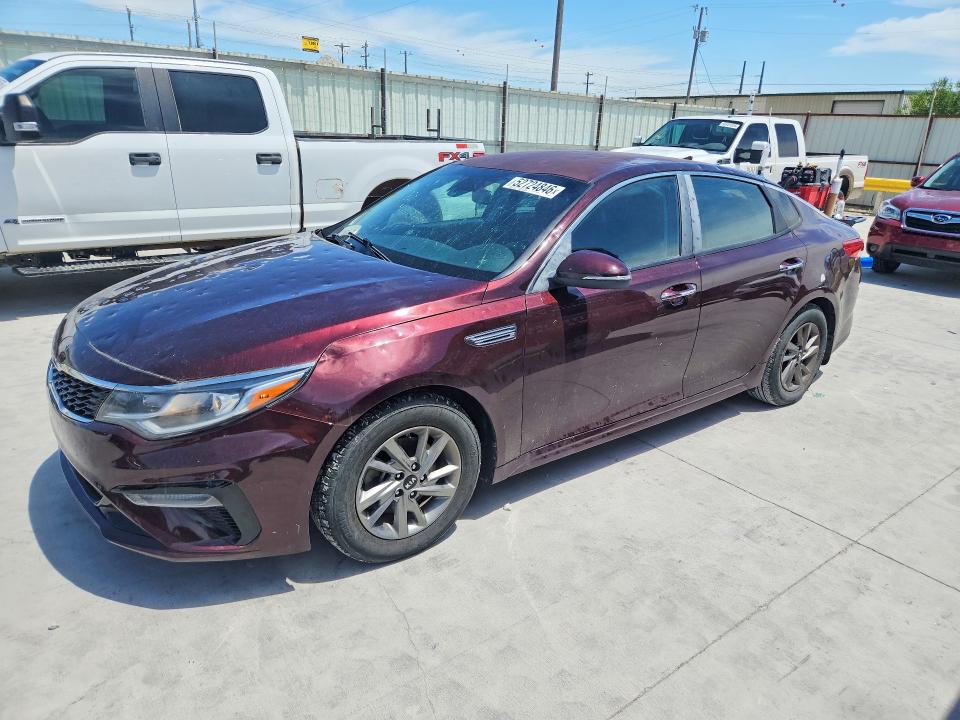 2020 Kia VIN 5XXGT4L31LG420193 COPART salvage auction — HAIL, Tx - Cert Of Title-Rebuilt Salvage, sold $2,200 on 2026-07-17 (photo 1)
