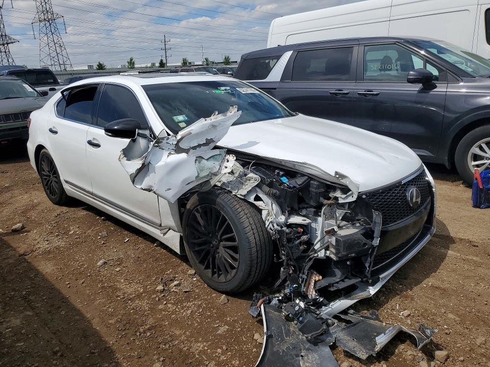 2015 Lexus VIN JTHCL5EF8F5023762 COPART salvage auction — FRONT END, Il - Salvage Certificate, sold $2,100 on 2026-07-02 (photo 4)