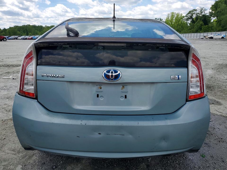 2012 Toyota VIN JTDKN3DU7C5491201 COPART salvage auction — FRONT END, Sc - Cert Of Title-Salvage, sold $725 on 2026-07-08 (photo 6)