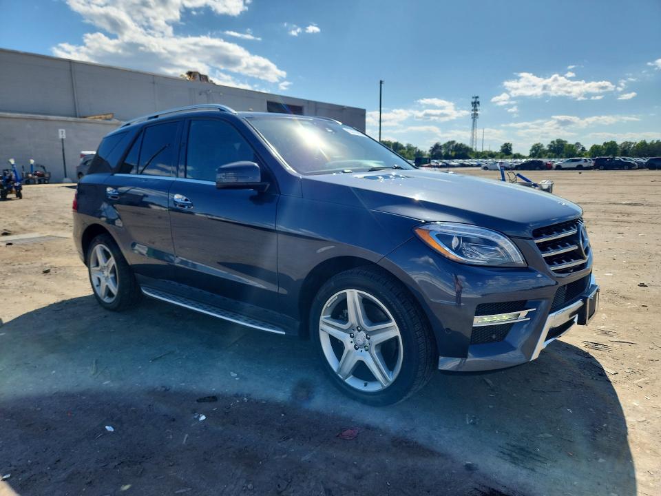 2015 Mercedes-benz Ml-class VIN 4JGDA5GB2FA496534 COPART salvage auction — MINOR DENT/SCRATCHES, VA - CERTIFICATE OF TITLE (P), sold $8,300 on 2026-07-15 (photo 4)