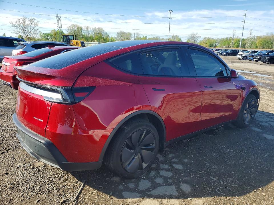 2026 Tesla Model y VIN 7SAYGDEE9TF403610 COPART salvage auction — FRONT END, MI - CERTIFICATE OF TITLE, sold $19,500 on 2026-07-31 (photo 3)