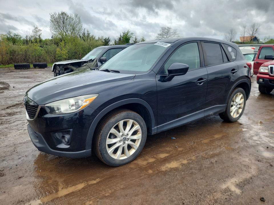 2014 Mazda Cx-5 VIN JM3KE4DYXE0340918 COPART salvage auction — HAIL, Oh - Cert Of Title-Salvage, sold $3,000 on 2026-07-02 (photo 1)